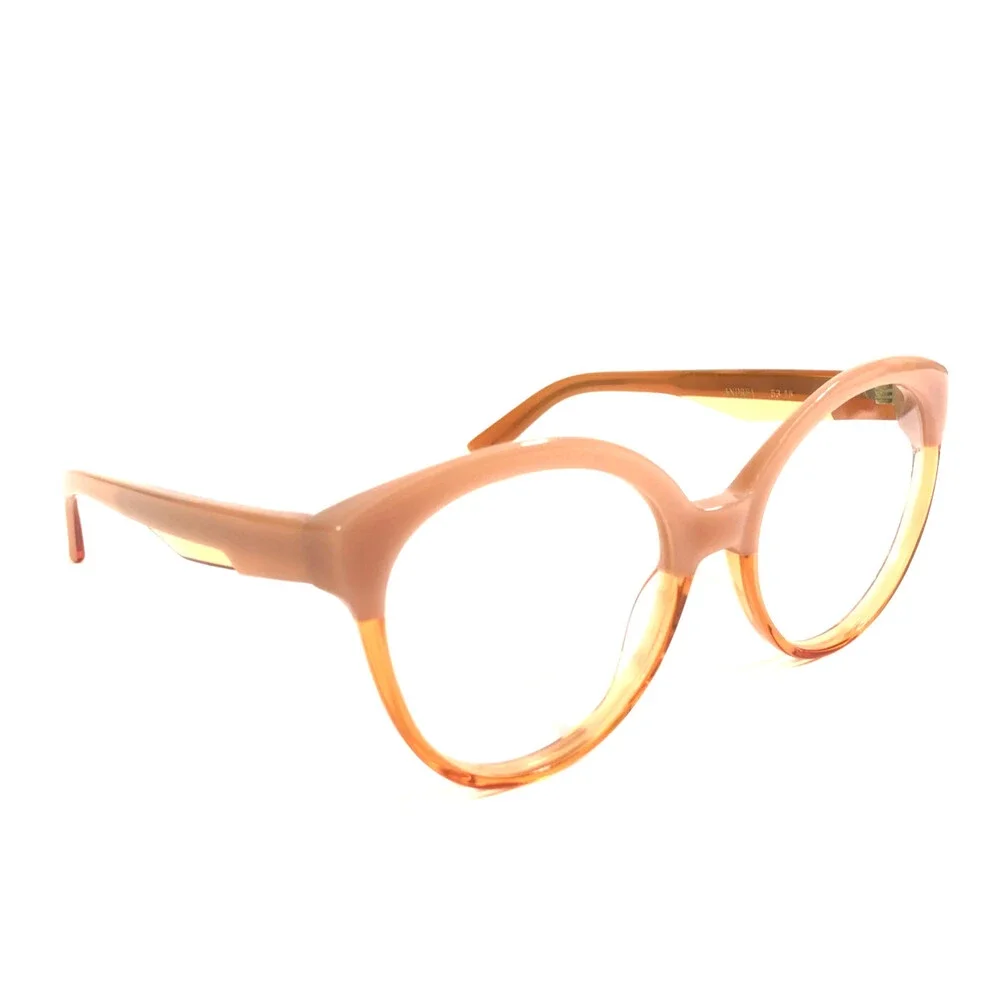 Alfred Kerbs Eyeglasses Frames ANDREA OG Orange Gradient Cat Eye 53-18-145